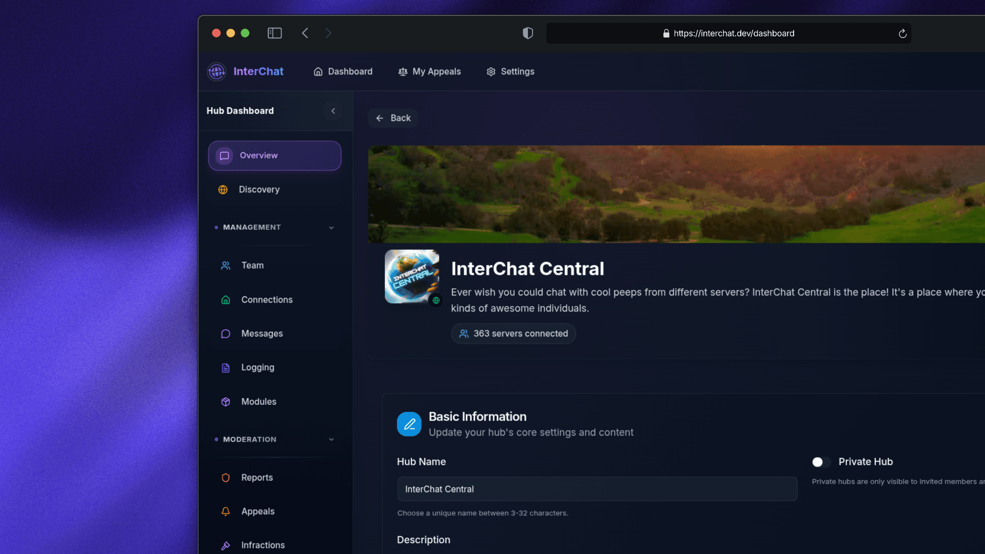 Control Center